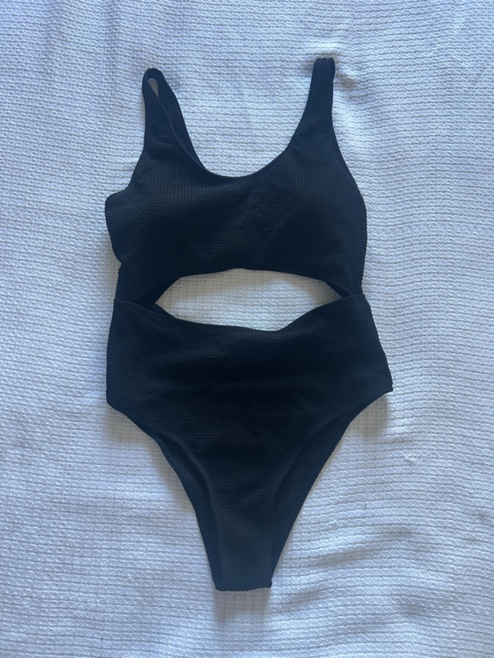 SHEIN Black Cutout One-Piece Swimsuit ✨BRAND NEW✨